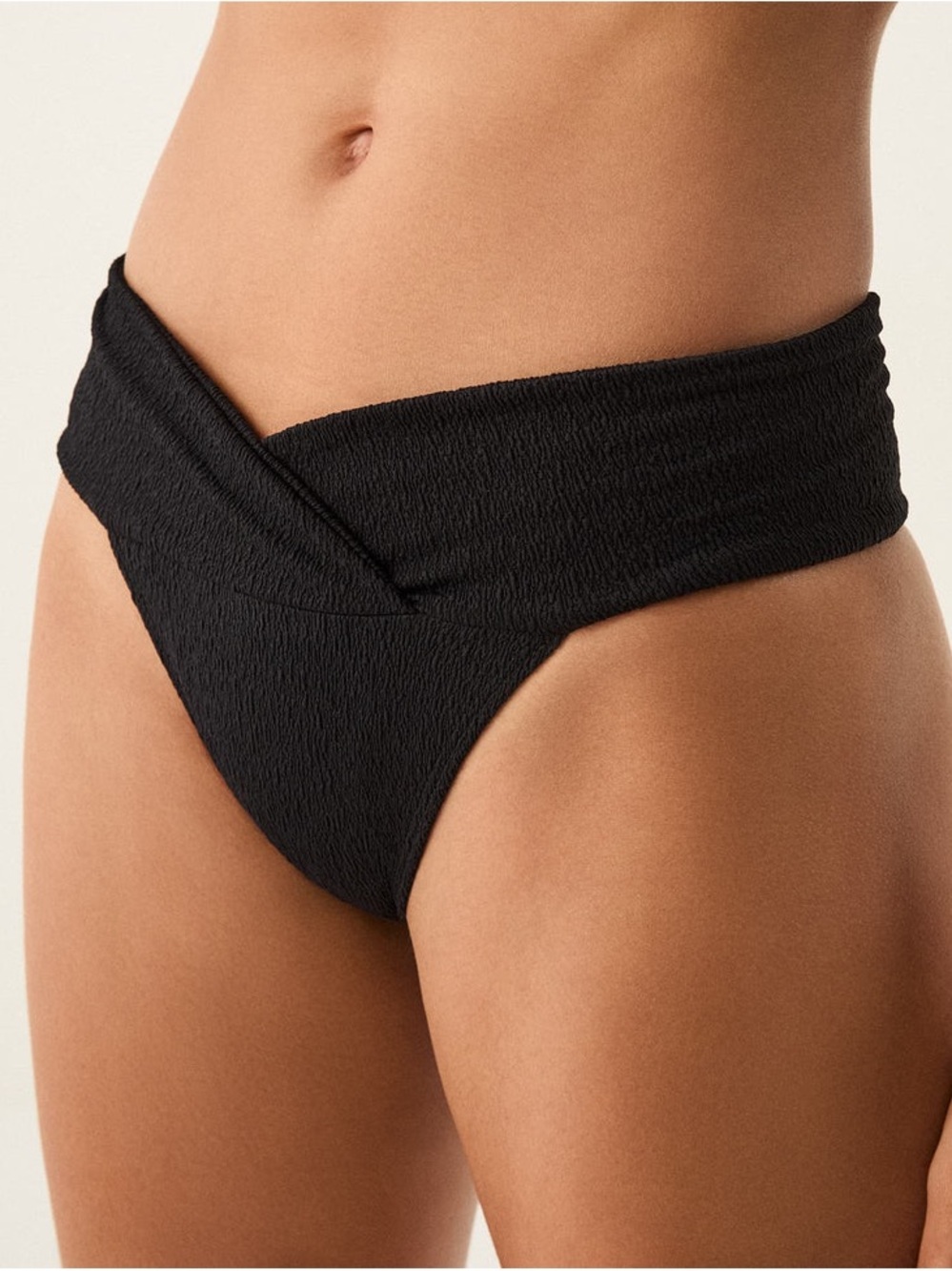 ViX Paula Hermanny Firenze Beta Brazilian Bikini Bottom Black S